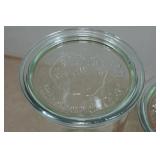 Set of 3 Weck Canning Jars