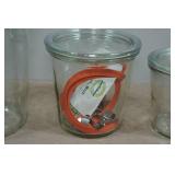 Set of 3 Weck Canning Jars
