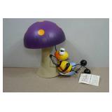 Regal Art Metal Bee/Mushroom Garden Statue