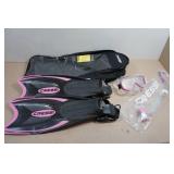 Cressi Adult Rondine Palau Fin Snorkel Set - Fin Size XS/S