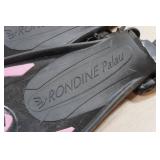 Cressi Adult Rondine Palau Fin Snorkel Set - Fin Size XS/S