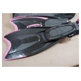 Cressi Adult Rondine Palau Fin Snorkel Set - Fin Size XS/S