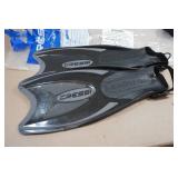 Cressi Adult Rondine Palau Fin Snorkel Set - Fin Size M/L