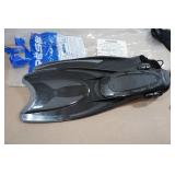 Cressi Adult Rondine Palau Fin Snorkel Set - Fin Size M/L