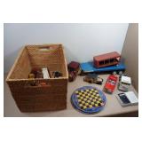 Assorted Toy Cars and Trailers