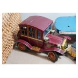 Assorted Toy Cars and Trailers