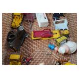 Assorted Toy Cars and Trailers