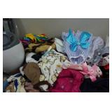 Large Assortment of Pet Supplies - Carriers, Clothing, Dishes