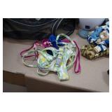 Large Assortment of Pet Supplies - Carriers, Clothing, Dishes