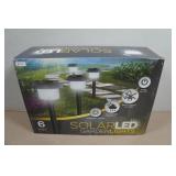 6-Pack Solar LED Garden Lights