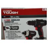 Hyper Tough 2-Tool Cordless Combo Kit