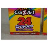 *3* 24-Pack Cra-Z-Art Crayons