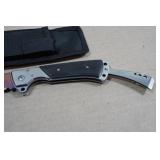 13" Blade Folding Carbon Steel Knife