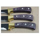 Viking Knife Co 3-Piece Chef Knife Set