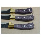 Viking Knife Co 3-Piece Chef Knife Set