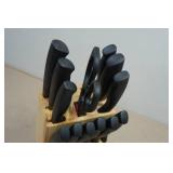 Farberware Kitchen Knife Set with Block