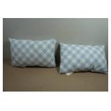 *2* Decorative Throw Pillows -12"x18" Home Sweet Home