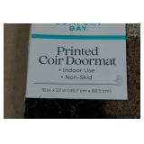 Comfort Bay Printed Doormat - 18"x27" Home Sweet Home