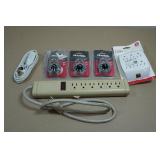 Power Strips and Combination Locks