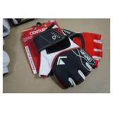 Assorted Sports Pads and Gloves