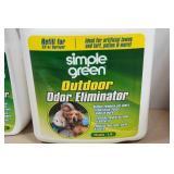 Simple Green Outdoor Odor Eliminator 32oz Spray Bottle with Gallon Refill