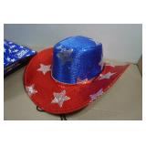 *2* Western Style Party Hats