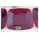 Vintage Anchorglass Royal Ruby Glassware