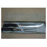 Vintage Universal Stainless Steel Carving Set