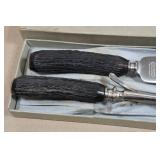 Vintage Universal Stainless Steel Carving Set