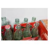 Vintage Coca-Cola Crate with Bottles
