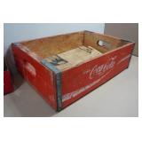 Vintage Coca-Cola Crate with Bottles