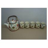 Vintage Porcelain Tea Pot Set