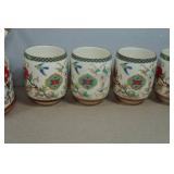 Vintage Porcelain Tea Pot Set