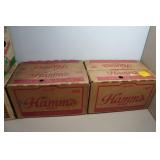 Vintage Beer Boxes - Hamm