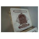 Vintage Norman Rockwell Plates and Trylean Craftsman Crib Stable