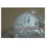1987 Minnesota Twins World Series Championship Stamped Autographed Baseball