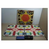Vintage Parcheesi and Chinese Checkers Game Boards