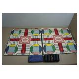 Vintage Parcheesi and Chinese Checkers Game Boards