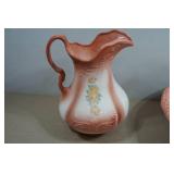 Vintage Bath Basin and Pitcher