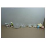 Vintage Vase, Salt & Pepper Shakers and Glassware