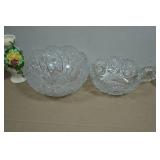Vintage Vase, Salt & Pepper Shakers and Glassware