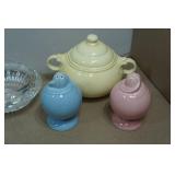 Vintage Vase, Salt & Pepper Shakers and Glassware
