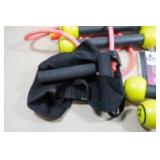 Assorted Workout Gear - Weights, DVDs, Bags