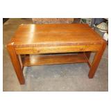 Oak Library Table