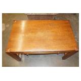 Oak Library Table