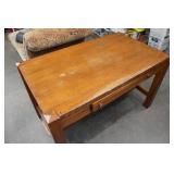 Oak Library Table