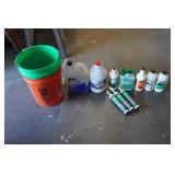 Assorted Outdoor Cleaning Supplies