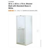 32x32 shower stall