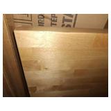 5ftx30" engineered birch butcher block countertop