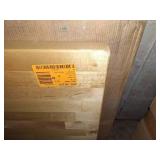 5ftx30" engineered birch butcher block countertop